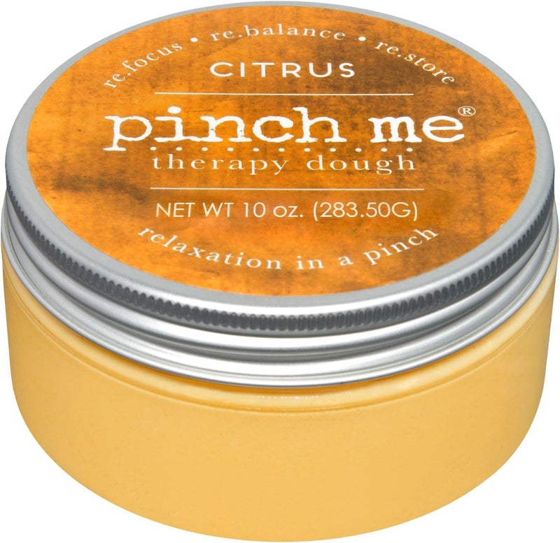 Pinch Me Therapy Dough - Holistic Aromatherapy Stress Relieving Putty - 10 Ounce (Citrus) - Image 1